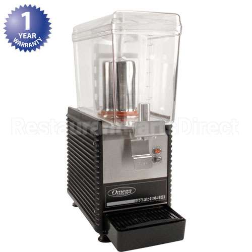 MT10 Compatible Omega Dispenser, Drink, Single Bowl