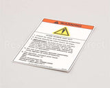 N0153 Bki Decal, Fkm Warning Acme Screw