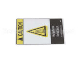 N0162 Bki Decal, Caution Hot Surfaces