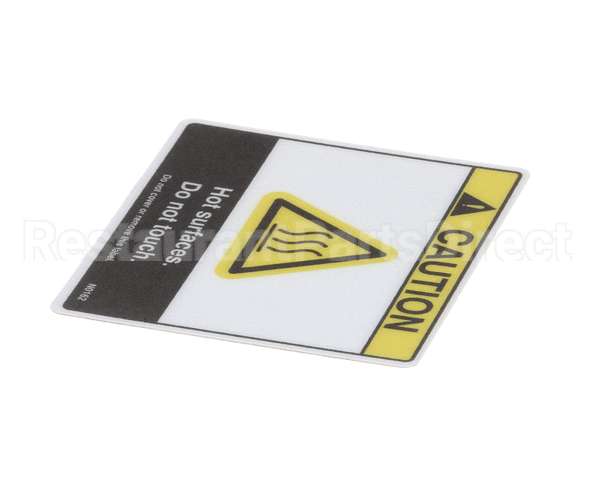 N0162 Bki Decal, Caution Hot Surfaces