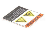 N0164 Bki Decal, Hot Steam Safety Valve