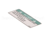 N0165 Bki Decal, Notice Lost Manual