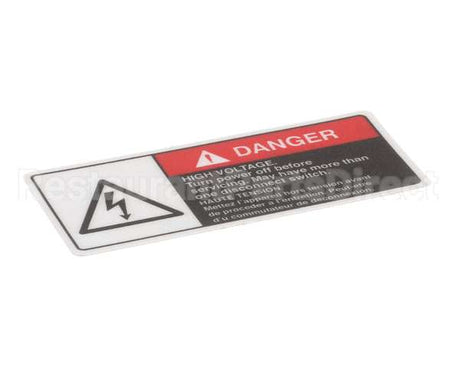 N0202 Bki Decal, Danger High Voltage