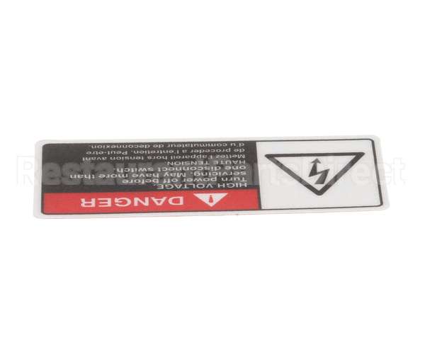 N0202 Bki Decal, Danger High Voltage