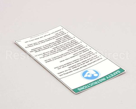 N0345 Bki Decal, Hook Lid Instructions