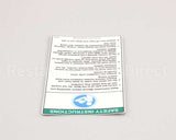 N0345 Bki Decal, Hook Lid Instructions