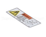 N0395 Bki Decal, Vat Cover Safety Warn