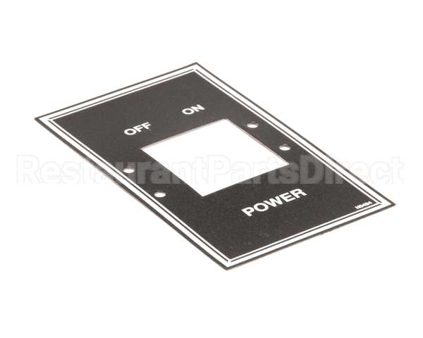 N0494 Bki Decal, Power Switch Ctl Plate