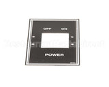 N0494 Bki Decal, Power Switch Ctl Plate
