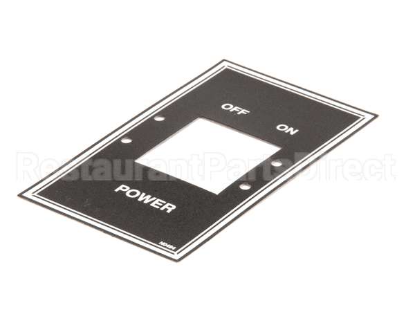 N0494 Bki Decal, Power Switch Ctl Plate