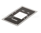 N0494 Bki Decal, Power Switch Ctl Plate