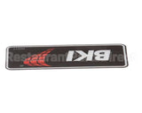 N0517 Bki Decal, Bki Logo, Adhesive Back