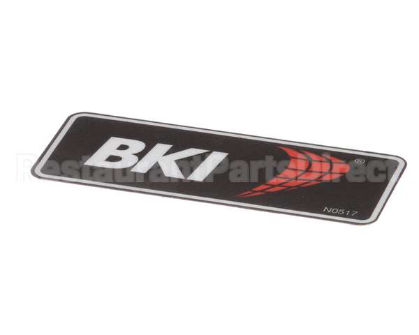 N0517 Bki Decal, Bki Logo, Adhesive Back