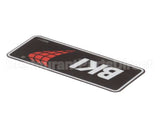 N0517 Bki Decal, Bki Logo, Adhesive Back