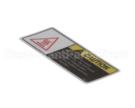 N0645 Bki Decal, Caution Hot With French