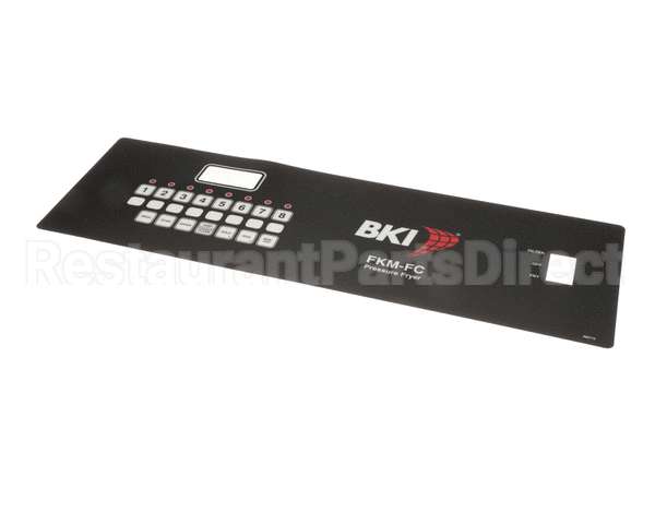 N0710 Bki Decal, Control Panel, Fkm-Fc, Boil Out