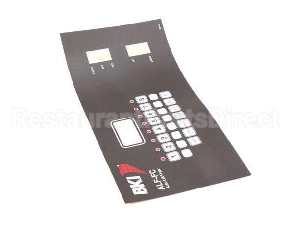 N0711 Bki Decal, Control Panel, Alf-Fc, Boil Out