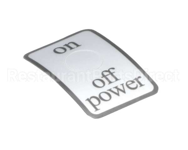 N947AL Grindmaster Cecilware Label Power On/Off - Gb/Java