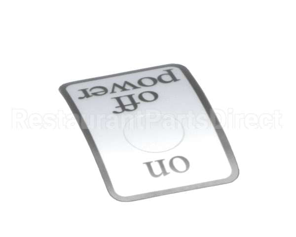 N947AL Grindmaster Cecilware Label Power On/Off - Gb/Java