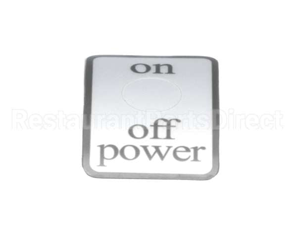 N947AL Grindmaster Cecilware Label Power On/Off - Gb/Java