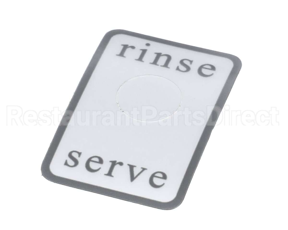 N948AL Grindmaster Cecilware Label Rinse/Serve - Gb/Java
