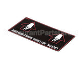 NA89AL Grindmaster Cecilware Label Hot Liquid-Gb2D/M/K