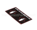 NA89AL Grindmaster Cecilware Label Hot Liquid-Gb2D/M/K