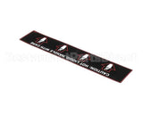 NA93AL Grindmaster Cecilware Label Hot Liquid-Gb4D/M/S