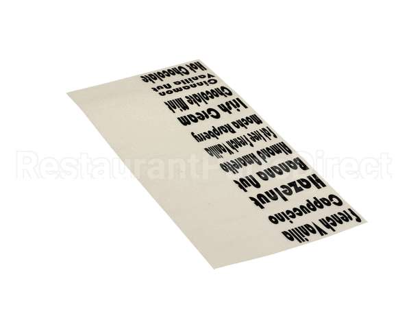 NB24AL Grindmaster Cecilware Label_Assorted (11 White/11 Black)