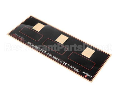 NC75AL Grindmaster Cecilware Label Switch Panel Gb3M/M10/3P