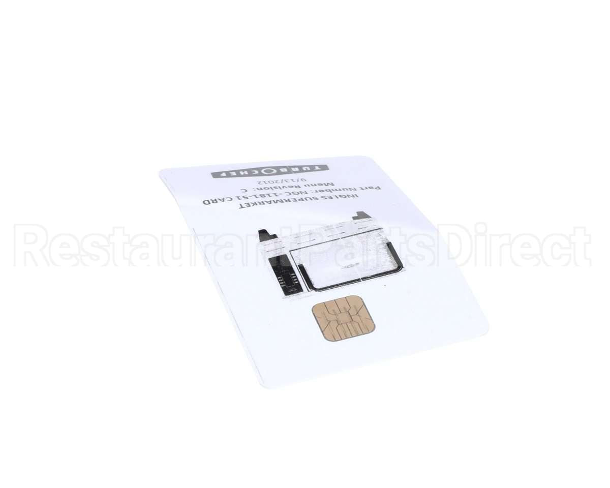 NGC-1181-51 Turbochef Smart Card Ingles Supermarket