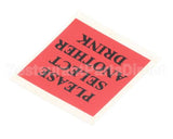 NL12AL Grindmaster Cecilware Label Select Drink