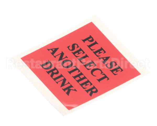 NL12AL Grindmaster Cecilware Label Select Drink