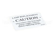 NL22AL Grindmaster Cecilware Label Caution (4) Gb8M