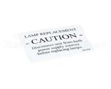 NL22AL Grindmaster Cecilware Label Caution (4) Gb8M