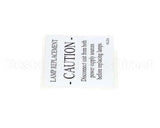 NL22AL Grindmaster Cecilware Label Caution (4) Gb8M