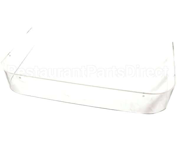 P041682FPX Hillphoenix Curved Plxg End For 12" Shelf