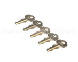 P15-398 Bradley Corporation Standard Bradley Key, Set Of 5
