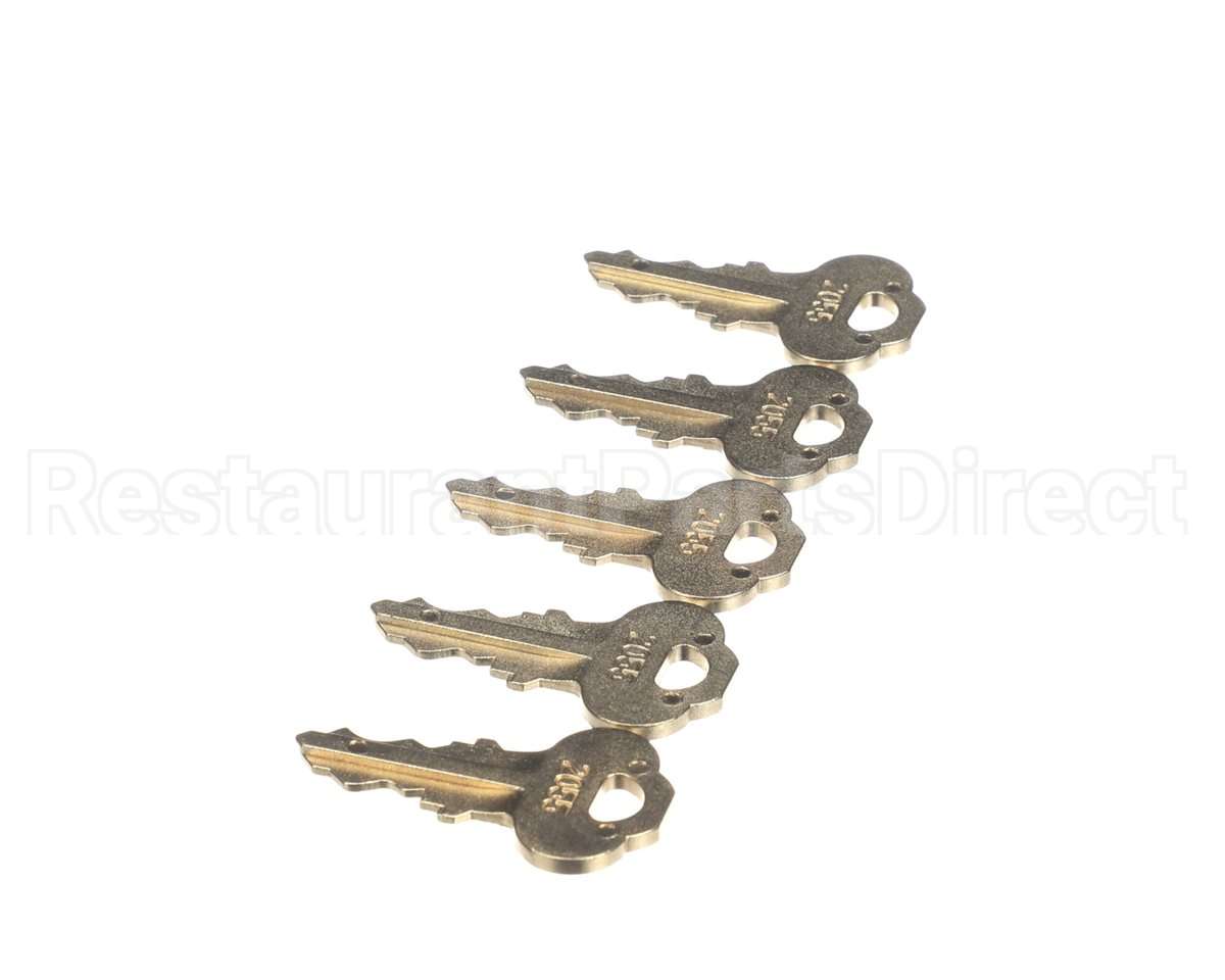 P15-398 Bradley Corporation Standard Bradley Key, Set Of 5