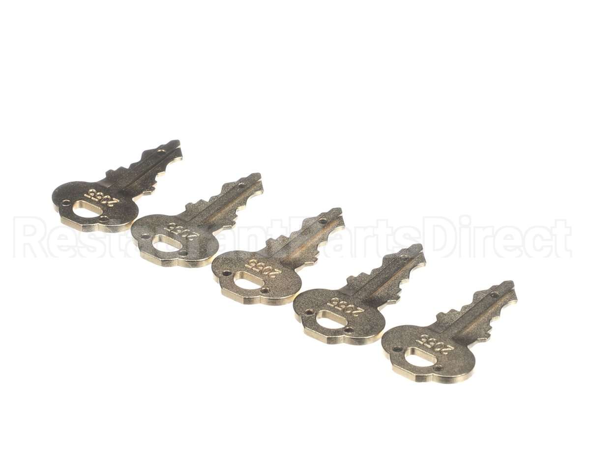 P15-398 Bradley Corporation Standard Bradley Key, Set Of 5