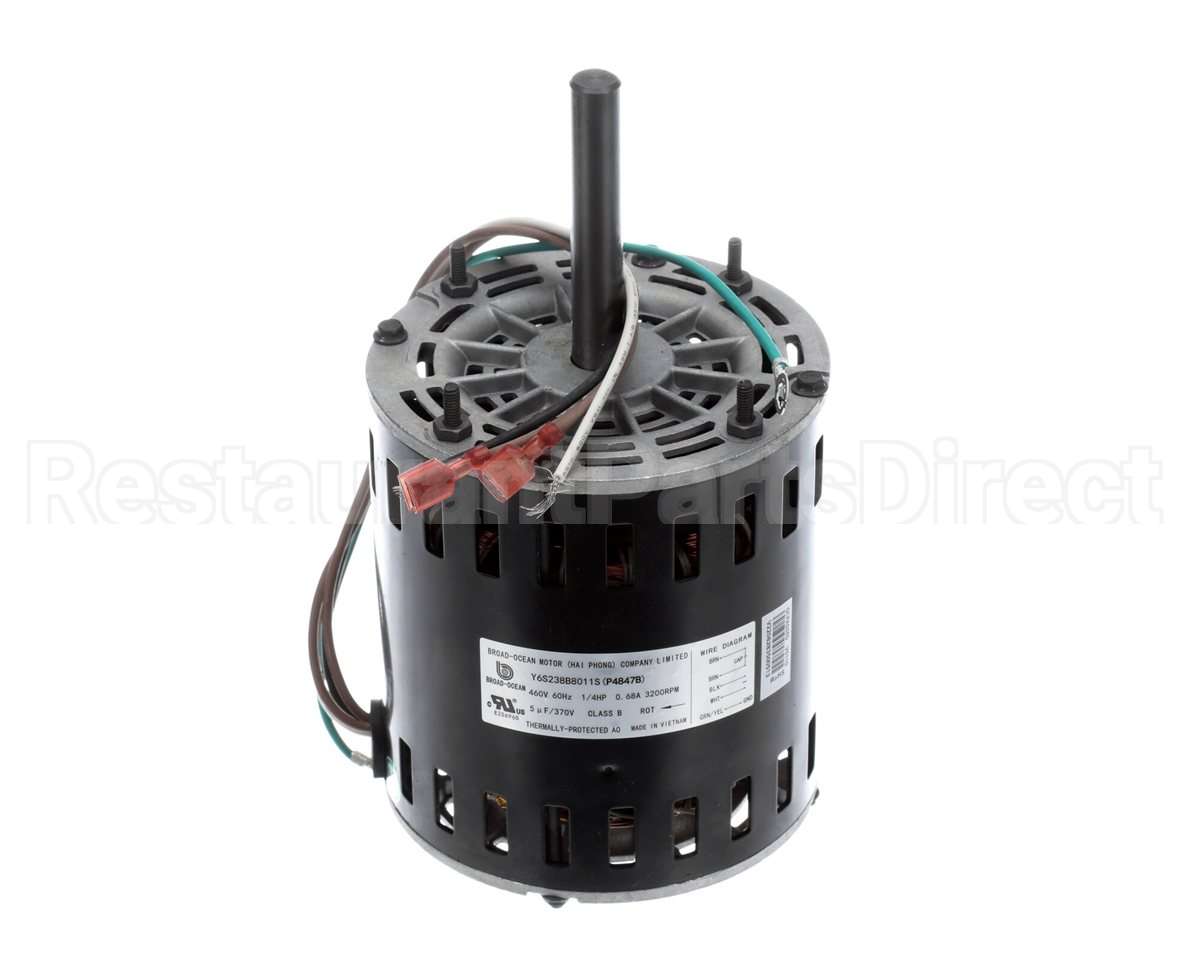 P4847B Aaon Draft Inducer, 1/4 Hp, 460V, Fits Brand