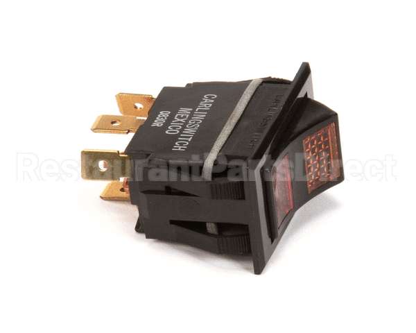 P5047119 Pitco Switch,Rocker Spst (1-1) 28V Red/Amb