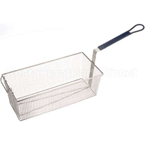 P6072184 Compatible Pitco Twin Basket - Blue 17-1/8L 8-1/4W 6D