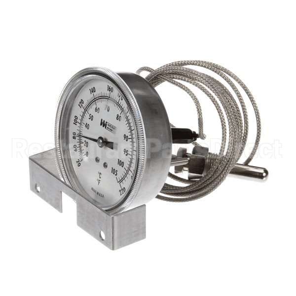 P65-6105 Compatible Stero Temp Gauge 3 1/2 Dial 10Ft Lg