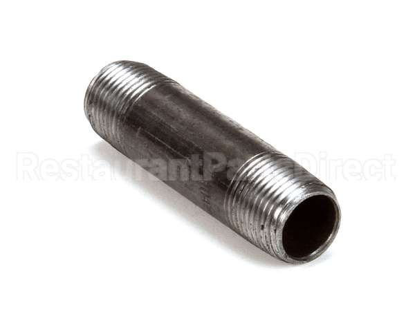 P7037305 Pitco Nipple,Black 3/8 X 2-1/2
