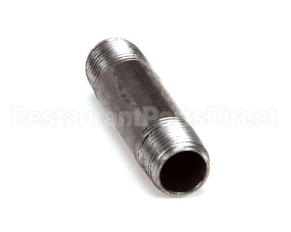 P7037305 Pitco Nipple,Black 3/8 X 2-1/2