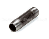 P7037305 Pitco Nipple,Black 3/8 X 2-1/2