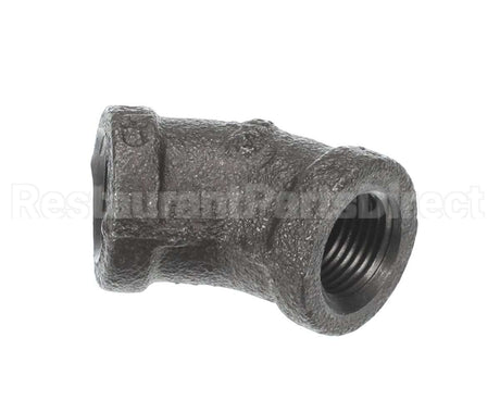 P7037720 Pitco Elbow,Blk 45 3/8