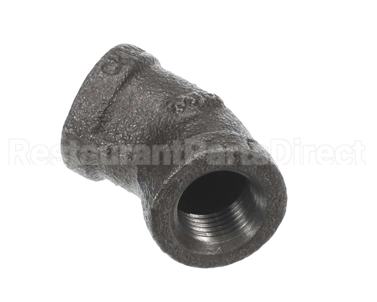 P7037720 Pitco Elbow,Blk 45 3/8