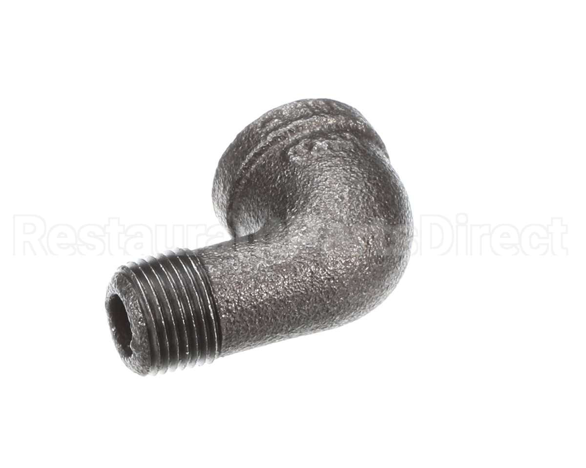 P7037752 Pitco Elbow,Blk St 90 3/8